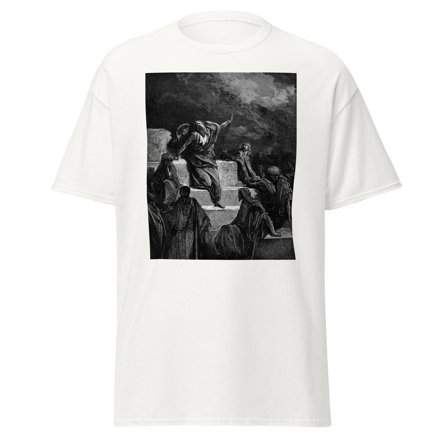 Jeremiah Gustave Dore White T-Shirt
