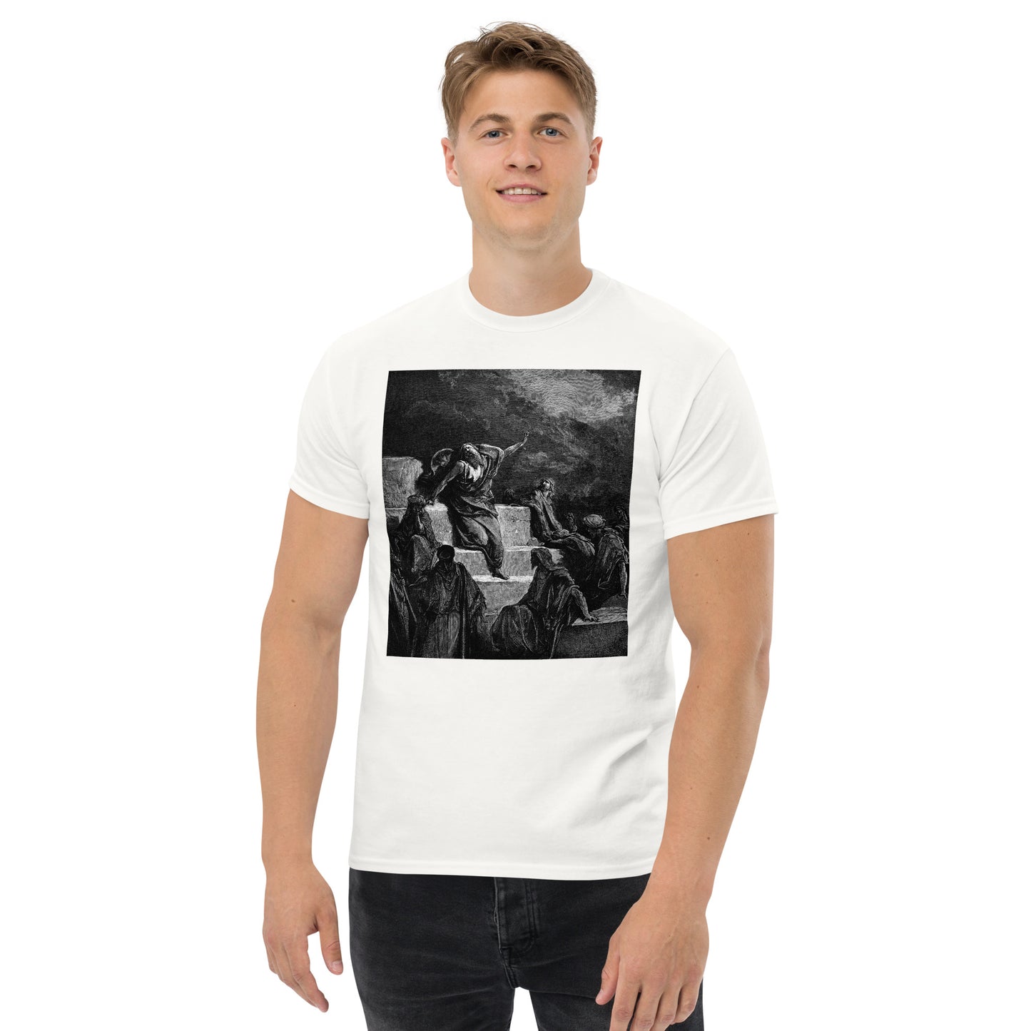 Jeremiah Gustave Dore White T-Shirt