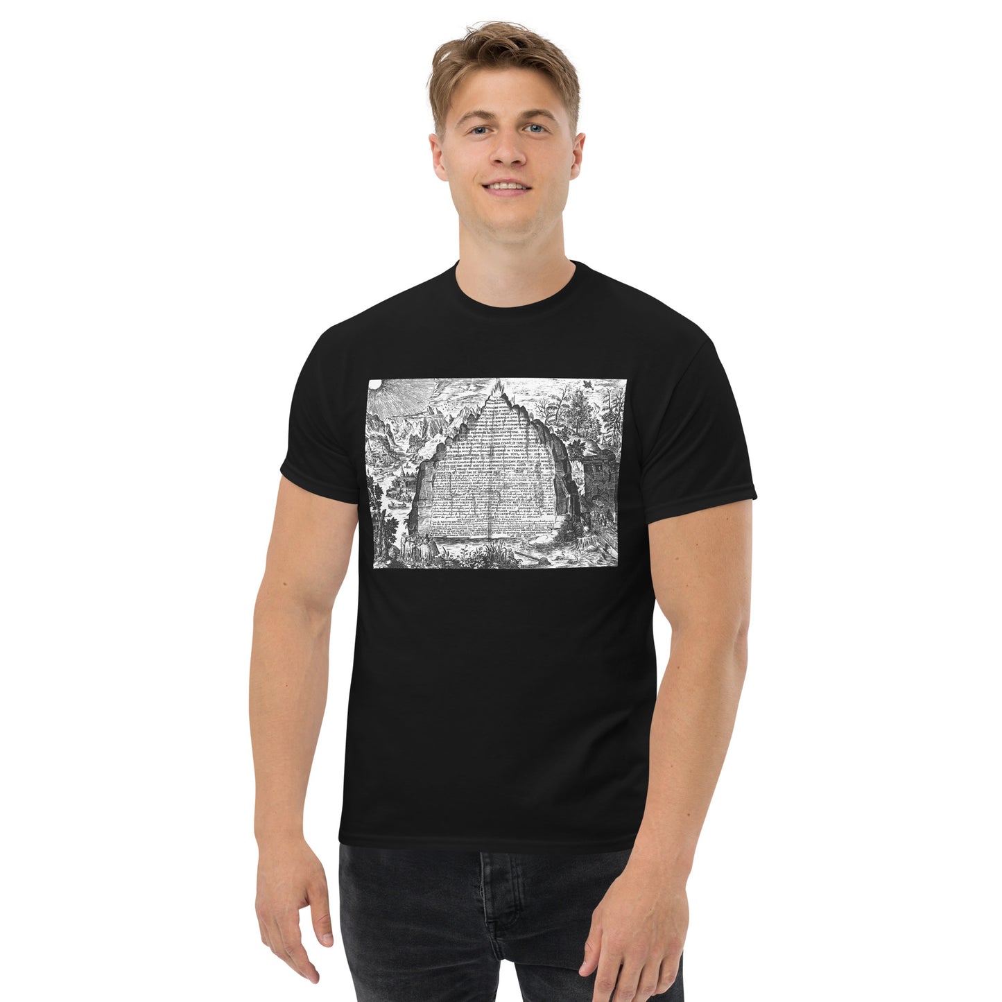 Emerald Tablet of Hermes T-Shirt - Medieval Esoteric Occult Hermeticism Unisex Shirt Gift