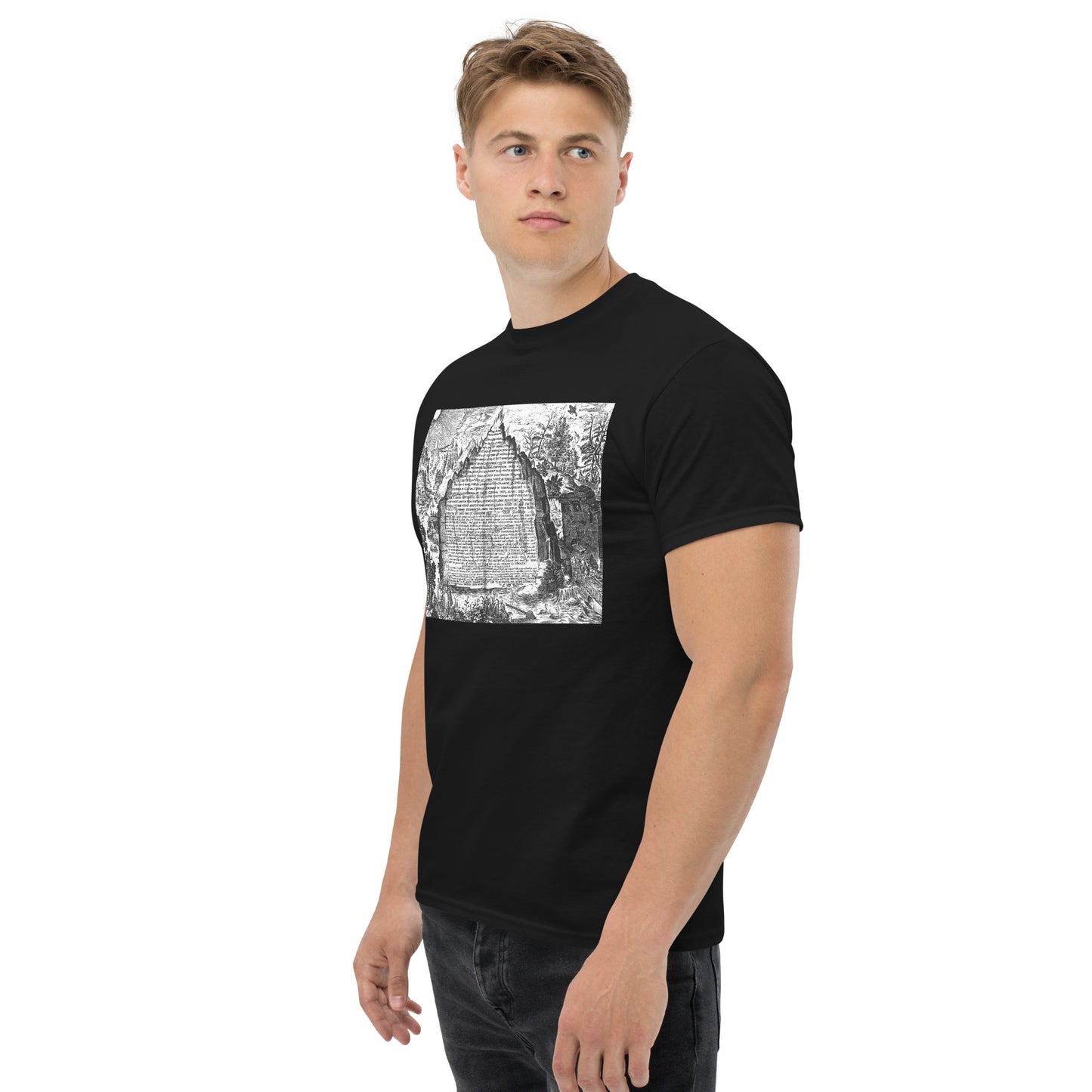 Emerald Tablet of Hermes T-Shirt - Medieval Esoteric Occult Hermeticism Unisex Shirt Gift