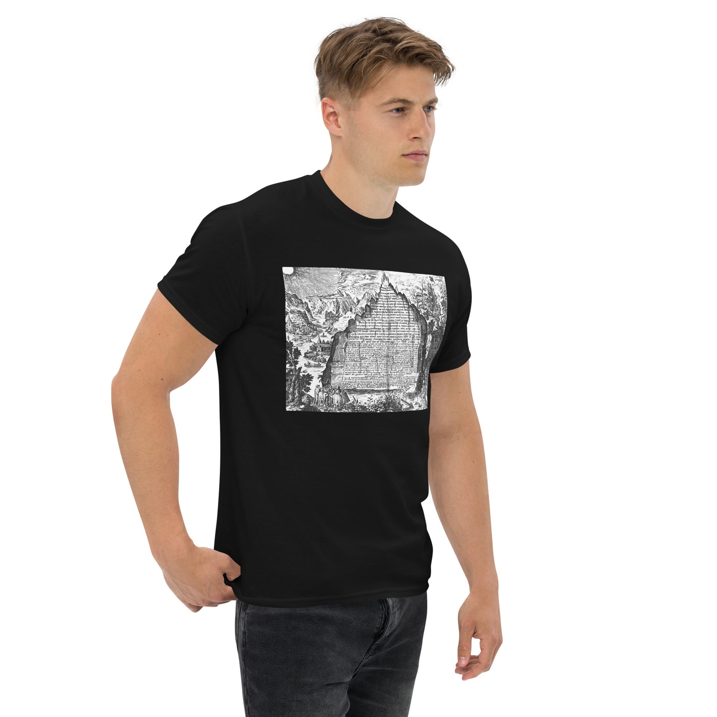 Emerald Tablet of Hermes T-Shirt - Medieval Esoteric Occult Hermeticism Unisex Shirt Gift